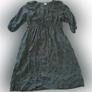 Midi Universal Thread Emerald Green Dress